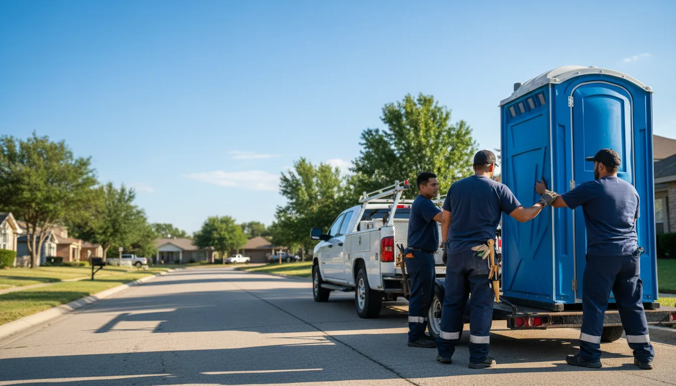 Portable Toilet Rental in Valley Spring, TX near me